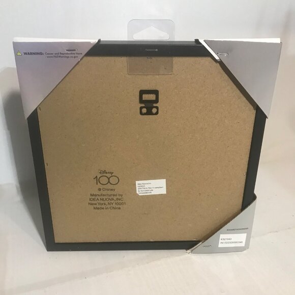 Disney Minnie Mouse Framed Wall Art It's kind of Fun Pink Black Frame 10 x 10" - Picture 5 of 5